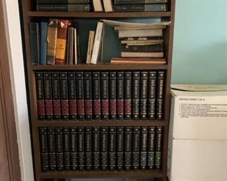 5 Shelf Wood Bookcase