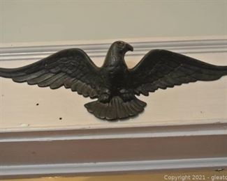 American Over the Door Metal Eagle