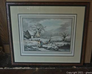 Snipe Shooting Framed Print by Geaorge Morland