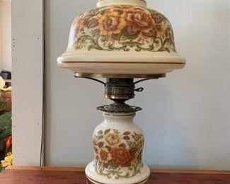 Vintage Hurricane Lamp
