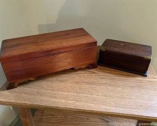 Vintage Jewelry Treasure Boxes