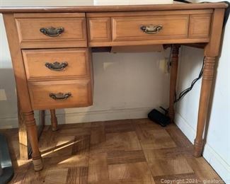 Vintage Sewing Desk