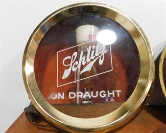 Vintage Schlitz bar sign