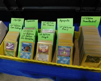 1st edition Pokemon cards