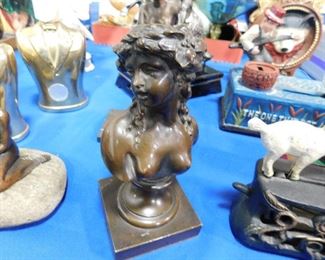 Vintage Bronze bust