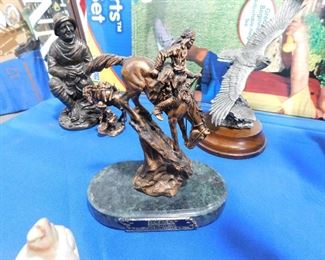 Miniature Remington statue