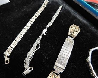 Sterling silver bracelets