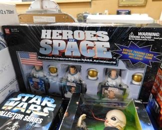 Heroes of Space action figures