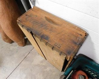 Campbells wooden crate
