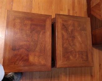 two  small  asian  style  sofa  table