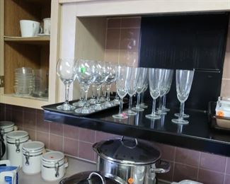 stemware, canisters