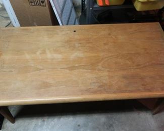 vintage  table  ((possibly  used  for  coffee table)