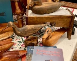 More decoys and books