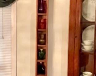 unique custom made display shelf