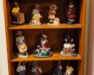 collection of African American figurines