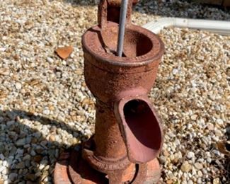 cast iron well pump