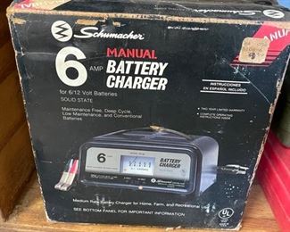battery charger in box