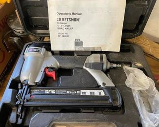 Craftsman brad nailer