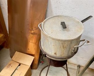 fish cooker, copper sheet