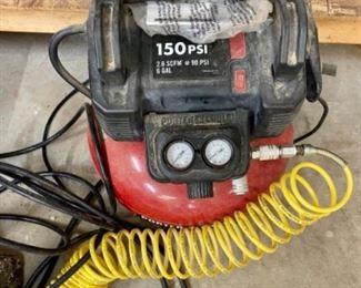 Porter Cable air compressor