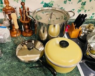 Club Aluminum, stock pot, Reverware