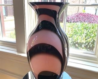 tall Makora glass vase