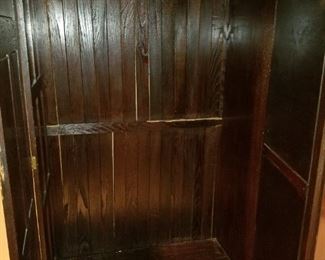Antique Wardrobe 60.5"x19'x77"h  $500