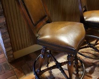 Theodore Alexander Bar Stools 47" tall 29" height of seat  4 available $400 each