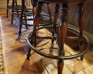 Theodore Alexander Bar Stools 47" tall 29" height of seat  4 available $400 each