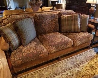 Sherrill Sofa 7' x 42" x 37"  $750