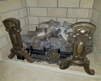 Antique Andirons $275