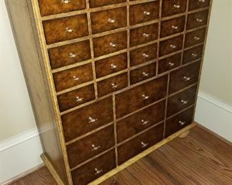 Maitland Smith Apothecary/ Multi Drawer Chest 36"x14.5"x42" h  $1250