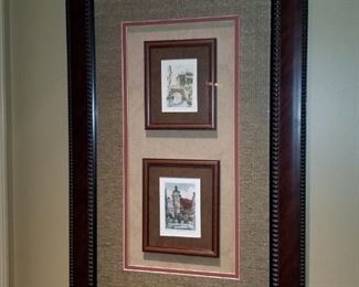 Professionally Framed Art Piece $125