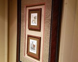 Professionally Framed Art Piece $125