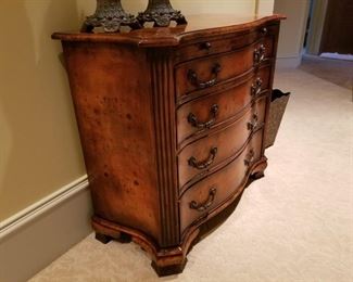 Theodore Alexander Side Chest/ Bedside Chest  36x17x32  $500