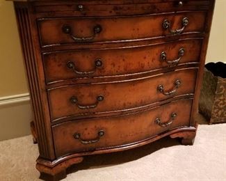 Theodore Alexander Side Chest/ Bedside Chest  36x17x32  $500