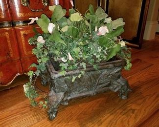 Maitland Smith Bronze Elephant Planter  $275