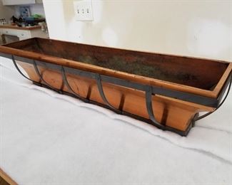 Copper Window Box (3 available) 36"x9" $125 each