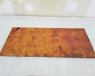 Copper Covered Shelf 36"x16"  $125