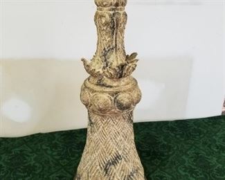 Vase (upside down) for following pic Iron Holder 29" $175