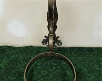 Vase (upside down) for following pic Iron Holder 29" $175