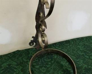 Vase (upside down) for following pic Iron Holder 29" $175