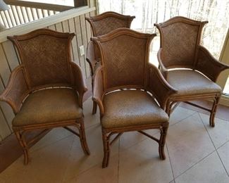 Hooker "Tommy Bahama Style"  Set of 4 Chairs  $600