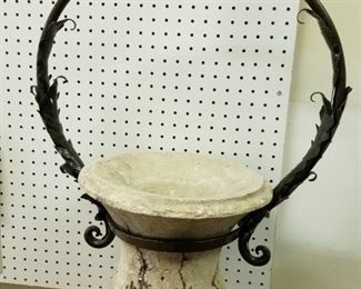 Vase/ Pot w Iron Holder  $150