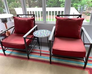 Outdoor Furniture Set - 2 Chairs