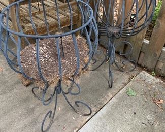 Large Metal Outdoor Plant Stands