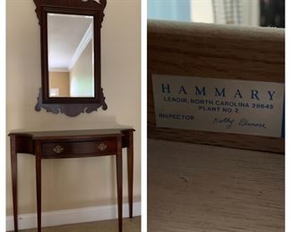 Hammary Table and Mirror