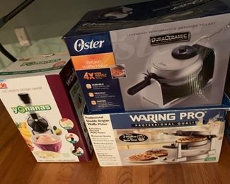 Kitchenware Items in Boxes