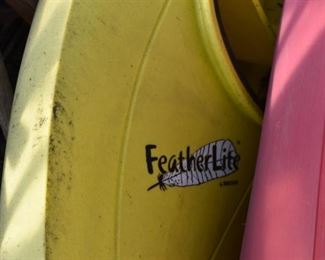 Both the smaller Kayak's the yellow and pink have been SOLD   ( Just the 16" ORCA) is still available )