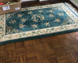 Matching area rug